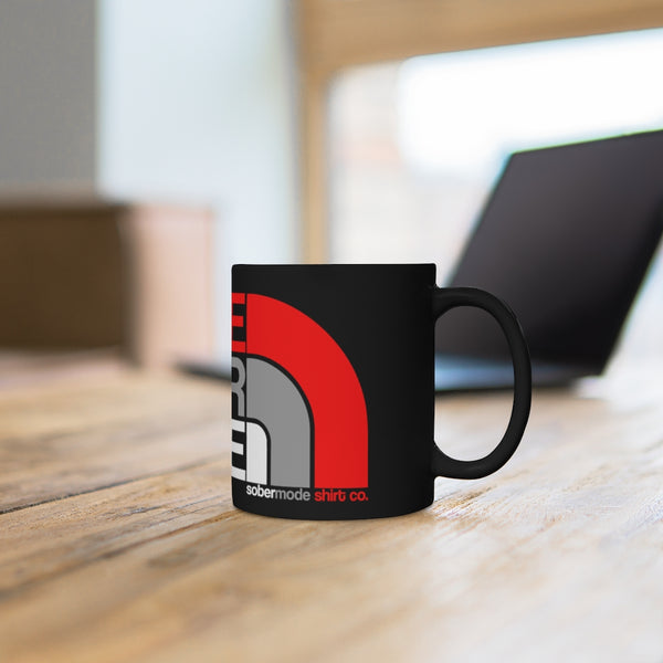 Sober life Black mug 11oz