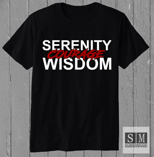 Serenity COURAGE Wisdom- Sobermode